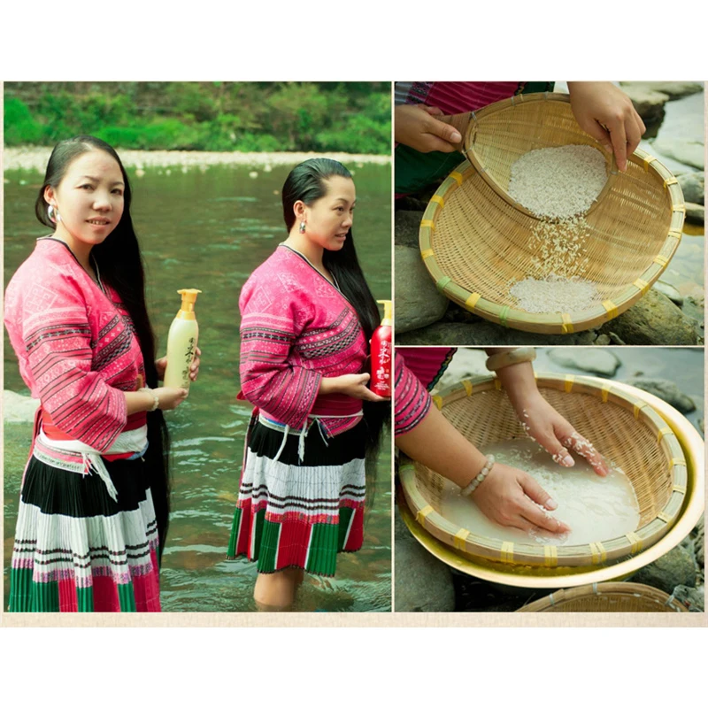 

China Tradition Wash Rice Water Hair Shampoo Anti Dandruff Smoothing Deep Cleansing Professional Hair & Scalp Treatment 800ML