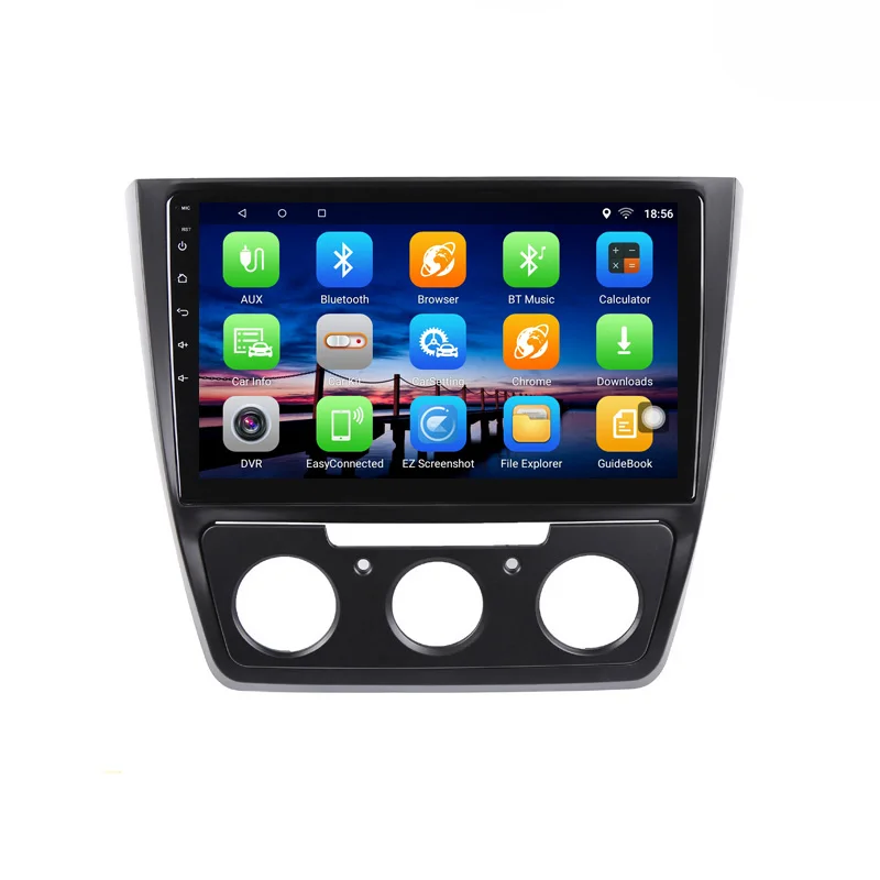 Автомобильный DVD плеер на Android 10 мультимедийный с GPS для Skoda Yeti 5L 2009 2011 2012 2013 2014 15 16 17