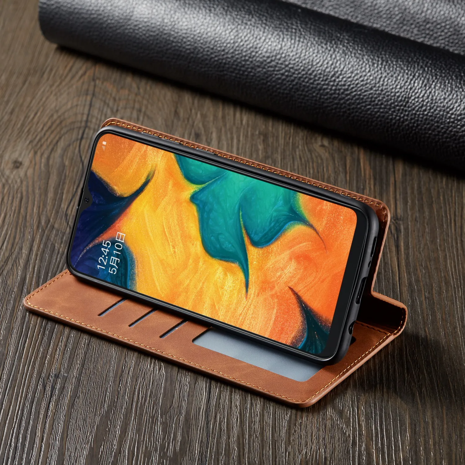 Кожаный чехол для samsung Galaxy A50 A30 A20 A10 A70 A40 A60 A20E A30S A50S Примечание 10 S10 S10E S9 S8 плюс S7 Edge Чехол-книжка чехол