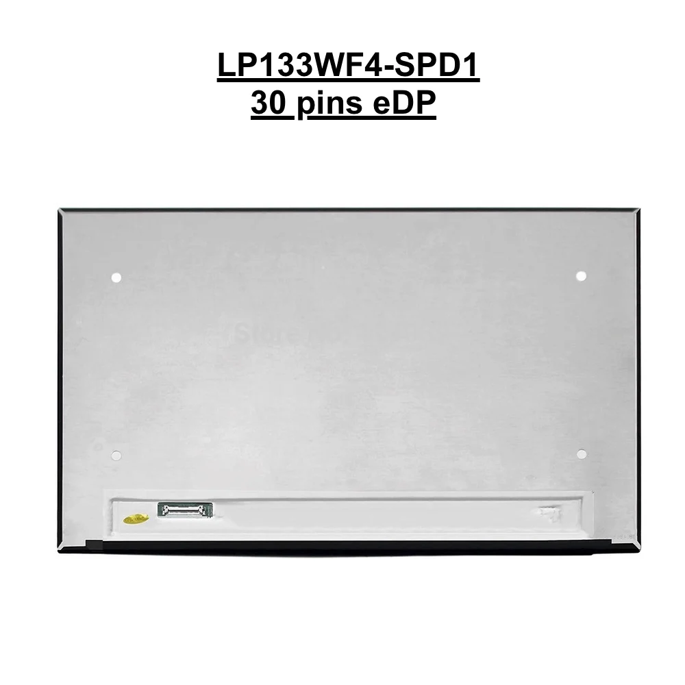 

LP133WF4-SPD1 13.3" Laptop LCD Screen Panel For Dell Latitude 13 7380 7390 03PVJF 3PVJF AUO462D Narrow Bezel 30 Pins EDP Bottom