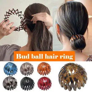 

1 Pcs Multi-purpose Women Retro Bird Nest Ball Hair Claw Hairpin Headwear Ponytail Holder Hair Clip Women Headwear Accessories