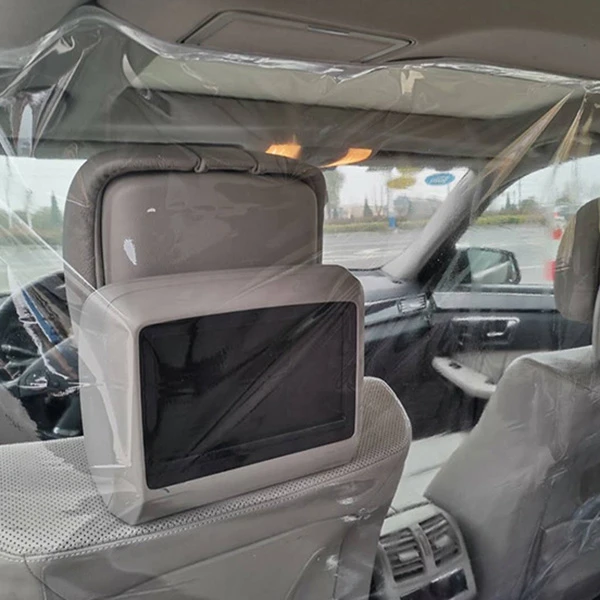 Автомобильная изоляционная пленка такси анти капелька прозрачная занавеска ПВХ