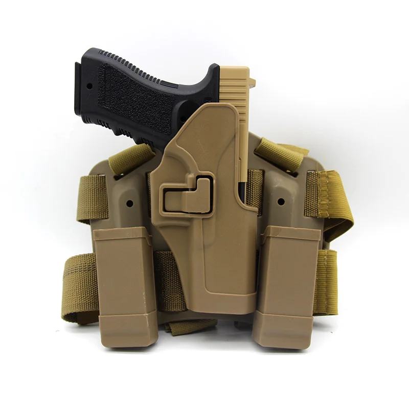 Тактический ножной пистолет кобура для Glock 17 19 22 23 31 32 страйкбол Бедро Нога чехол