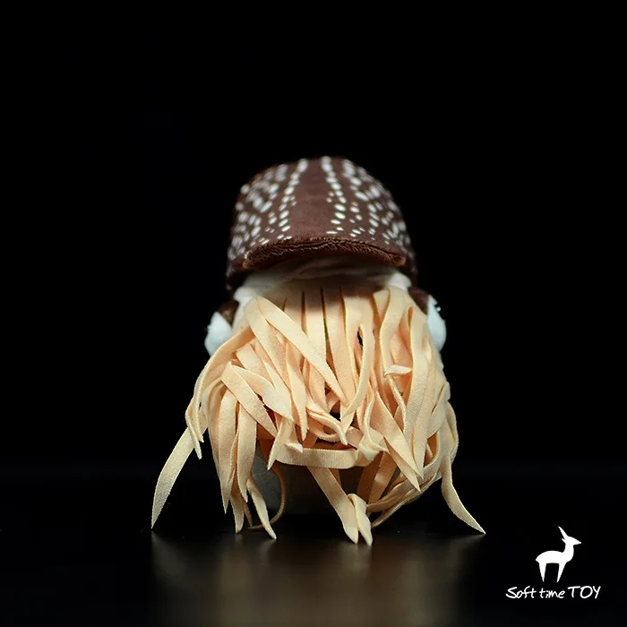 Моделирование животных плюш Nautilus Nautiloidea мягкая игрушка морские моллюски набивка