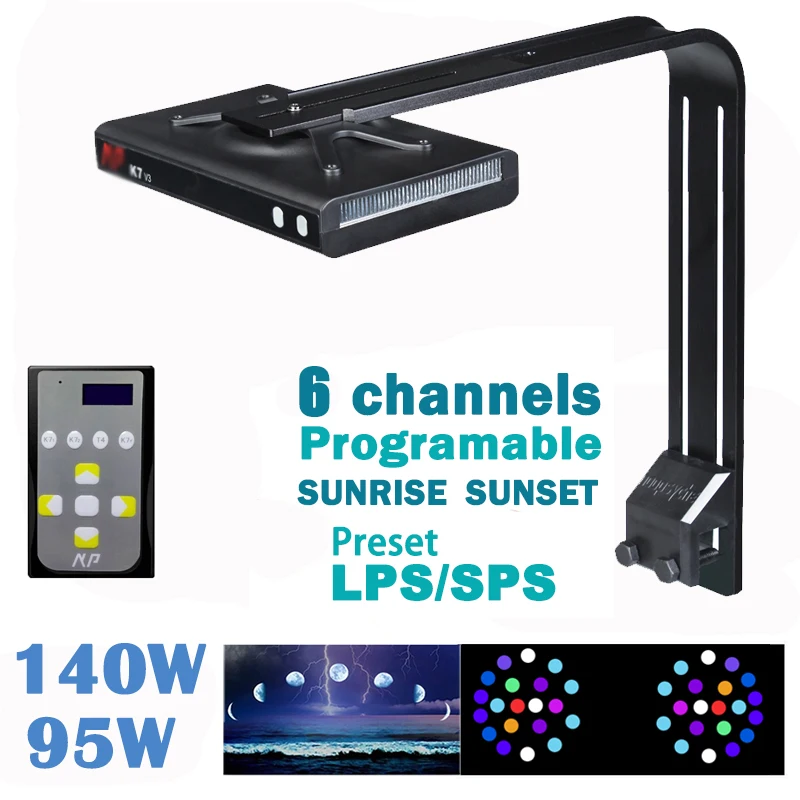 K7 PRO 95W Пульт дистанционного управления программируемый светодиодный морской