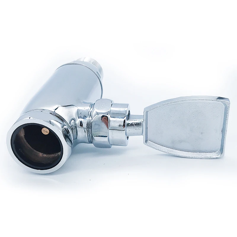 Писсуар для ванной и туалета смывной клапан педаль промывки ножной подающий тип