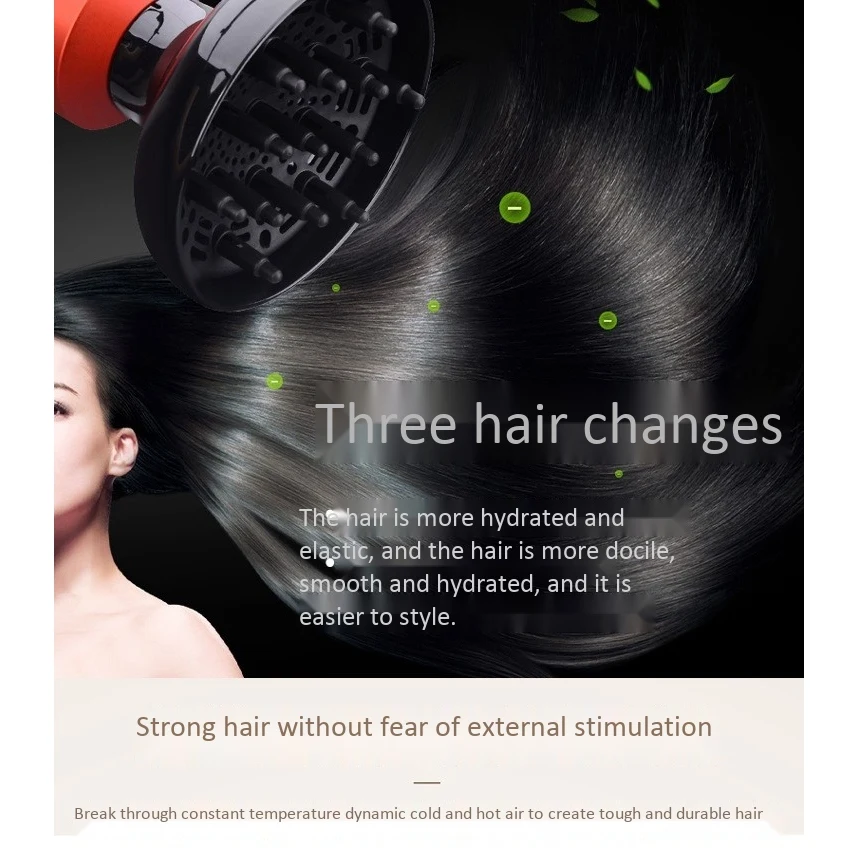 

GW 3000W Electric Hair Dryer Power Hairdresser Styling Tools EU Plug