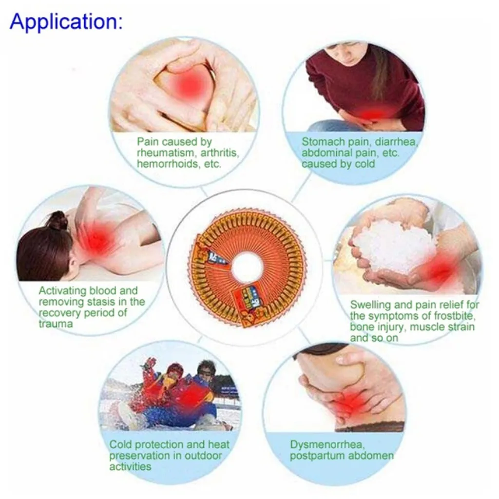 5 шт. накладки для подогрева ног и рук | Дом сад