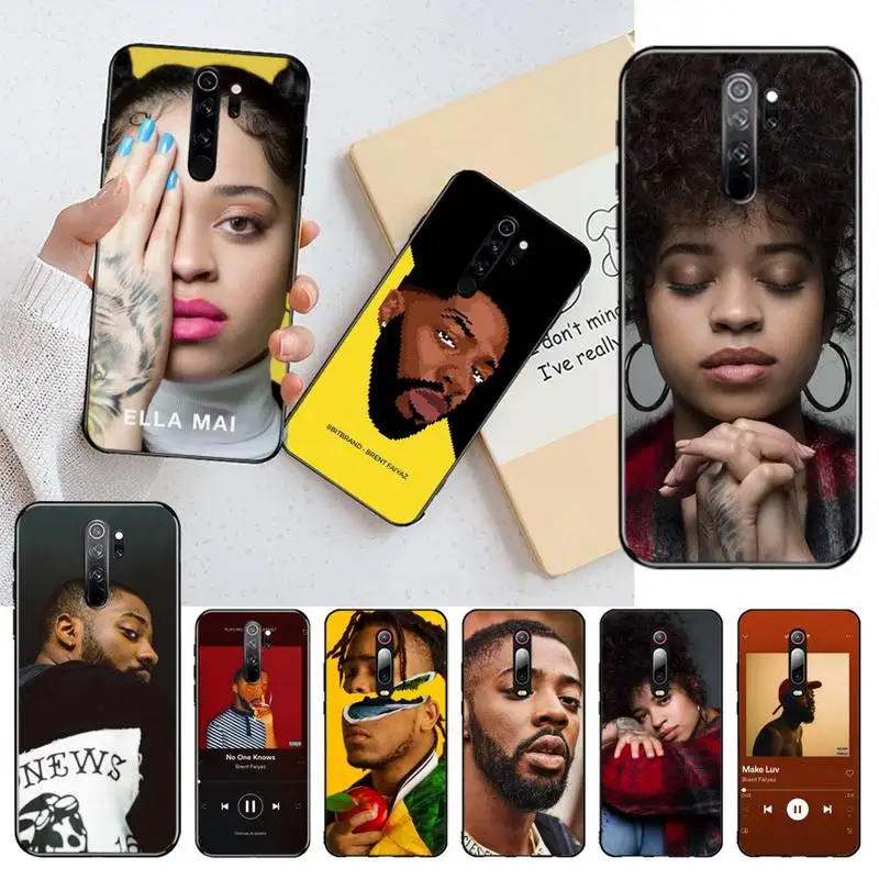Ella Mai Брент Faiyaz Блестящий милый чехол для телефона чехол-накладка Redmi Note 8 8A 7 6 6A 5 5A 4