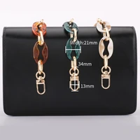 exquisite and beautiful acrylic chain shoulder bag handmade decoration chain diy matching bag chain resin chain