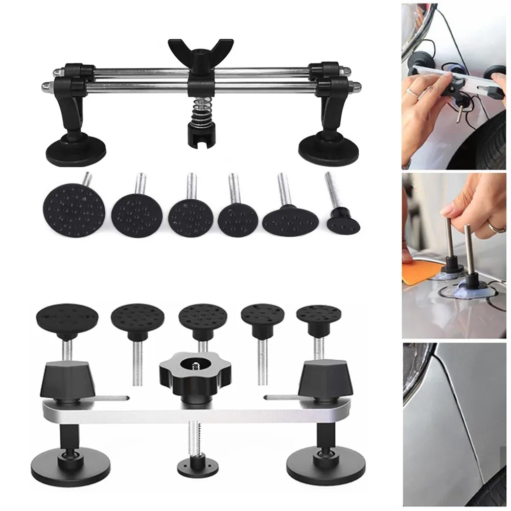 Paintless Dent Repair Kits Updated Dent Puller with tool for Auto Car Body Minor Dent Removal Repair
