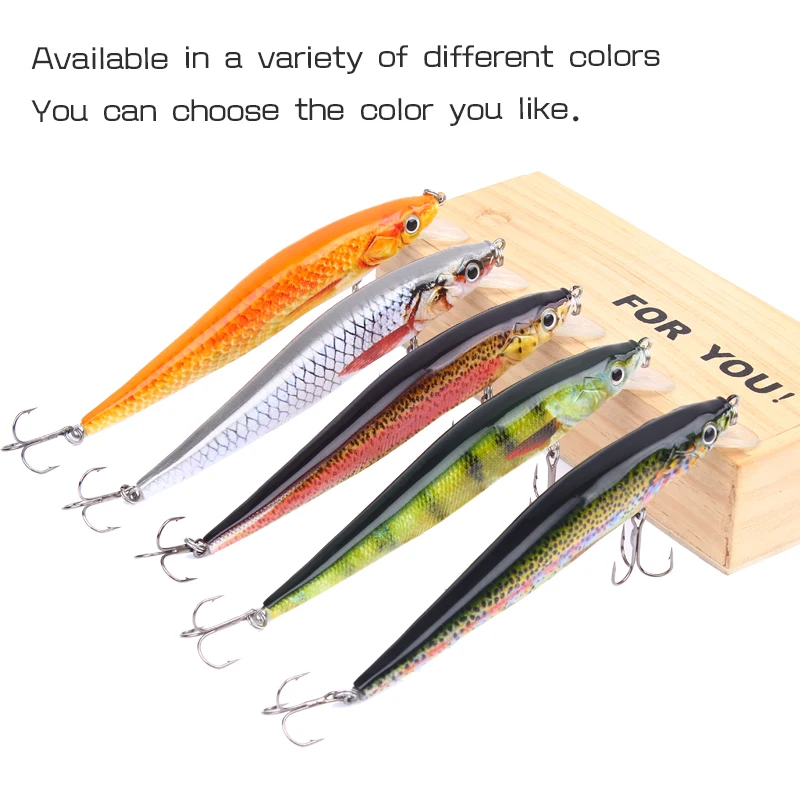 Реалистичная рыболовная приманка в виде гольяна 3 размера 2 6 дюйма 5 4 7 HML09S|minnow