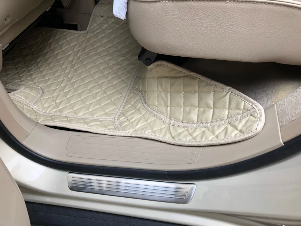 Реальный снимок автомобильные коврики для Mercedes Benz ML class W164 W166 ML350 ML500 коврики вкладыши SY-1