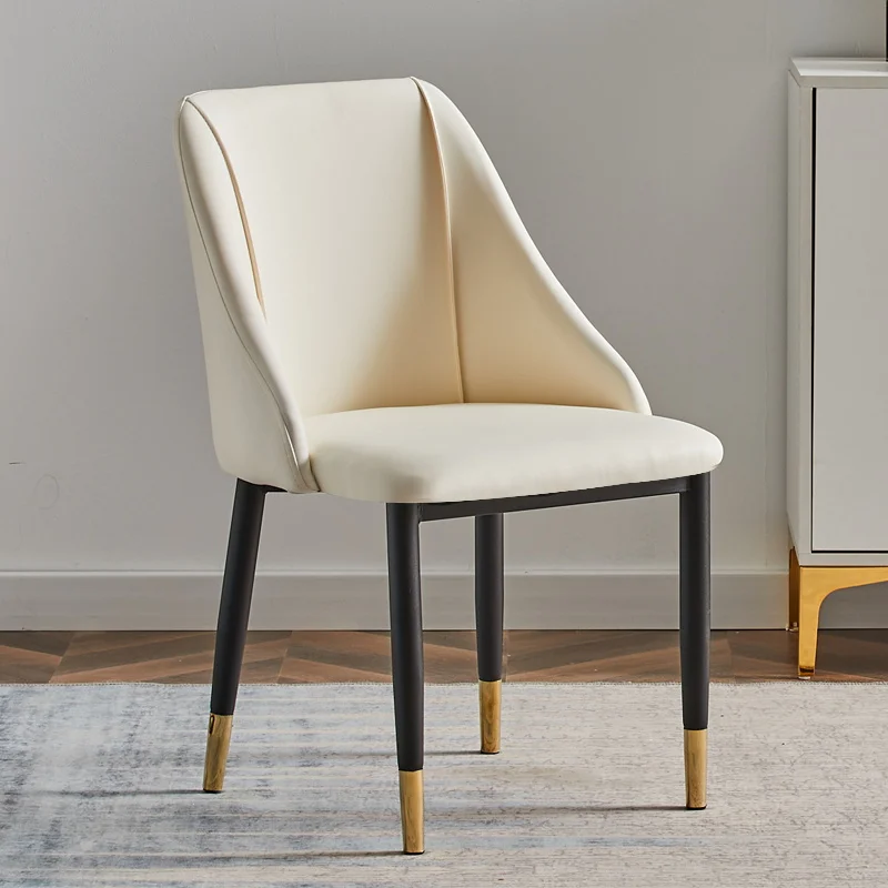 

Nordic Dining Chair Light Luxury Home Dinning Chair Back Deak Chair Modern Minimalist Makeup Chair Restaurant Dining Chairs