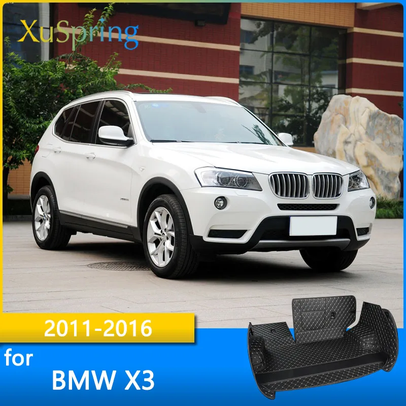 

Коврик для багажника автомобиля, прочный коврик для багажника BMW X3, 2011, 2012, 2013, 2014, 2015, 2016, защитный Стайлинг