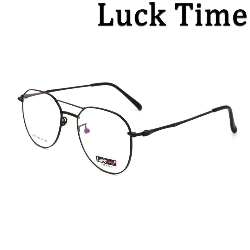 

Lucky Time 2021 новые металлические фотообои для близорукости унисекс оправы для очков женские очки по рецепту #3065