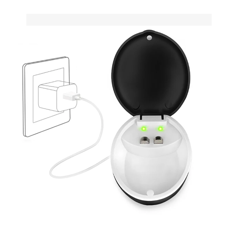 Слуховой аппарат A13 аккумуляторные батареи с зарядным устройством для слуховых