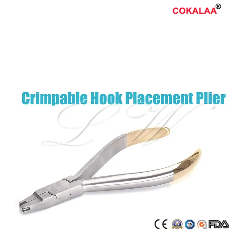 

Dental Orthodontic Instrument Crimpable Hook Placement Dentist tools