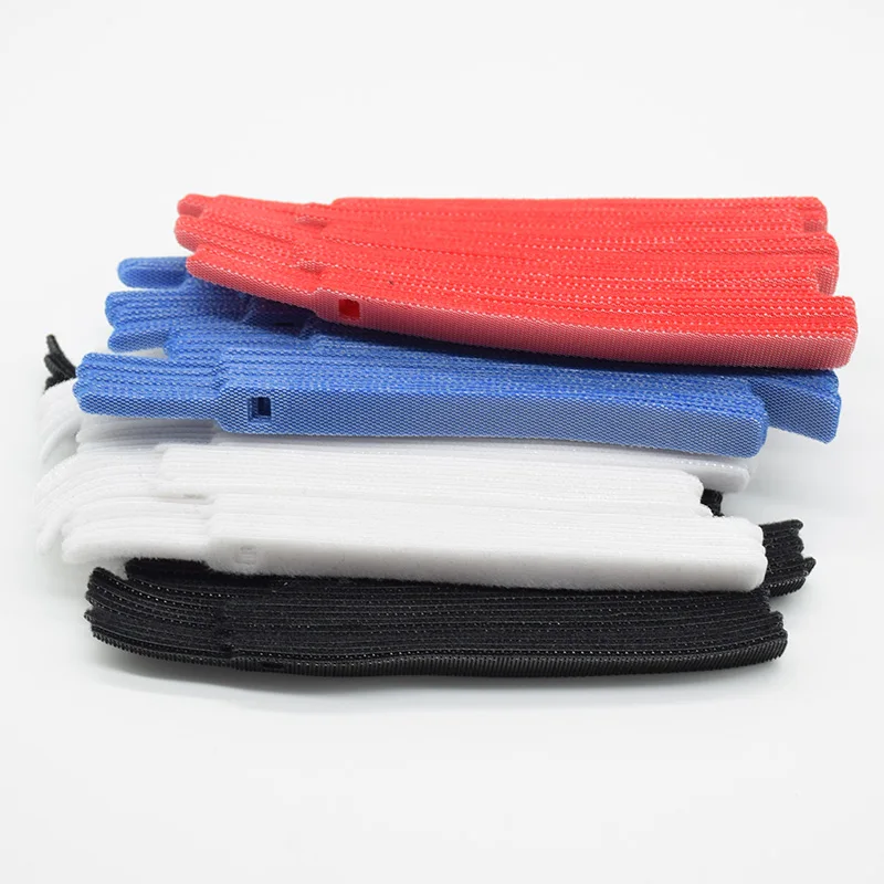 20 шт. нейлоновые кабельные стяжки многоразовый органайзер для шнура держатель
