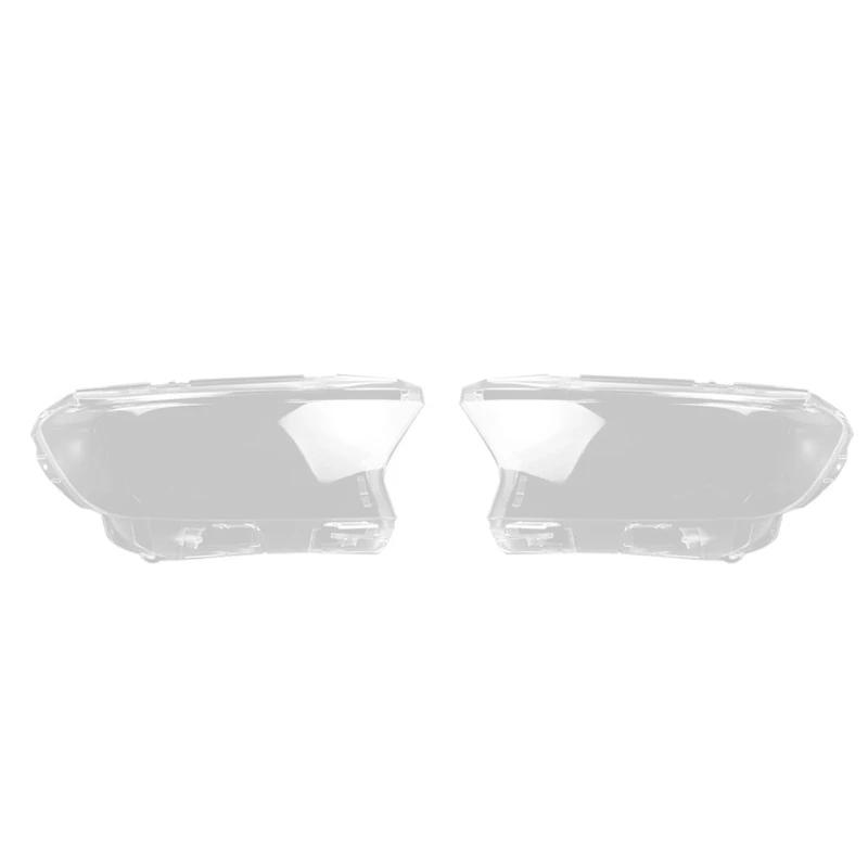 

Side For Ford Ranger Everest Endeavour 2016-2020 Car Headlight Lens Cover Lampshade Auto Light Shell