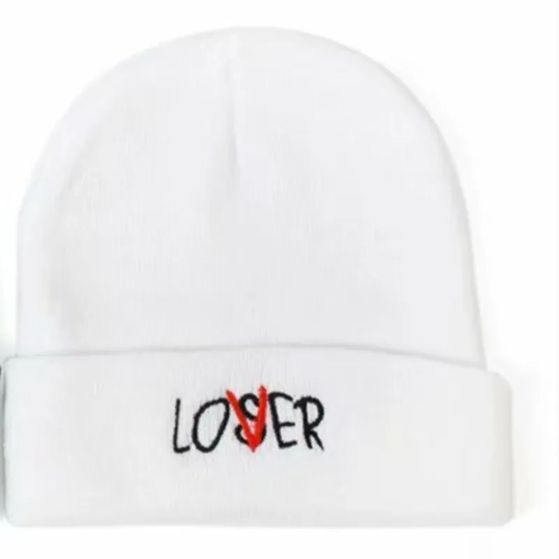 

New loser embroidery Winter Hat For Men Skullies Beanies Women Fashion Warm Cap Unisex Elasticity Knit Beanie Hats