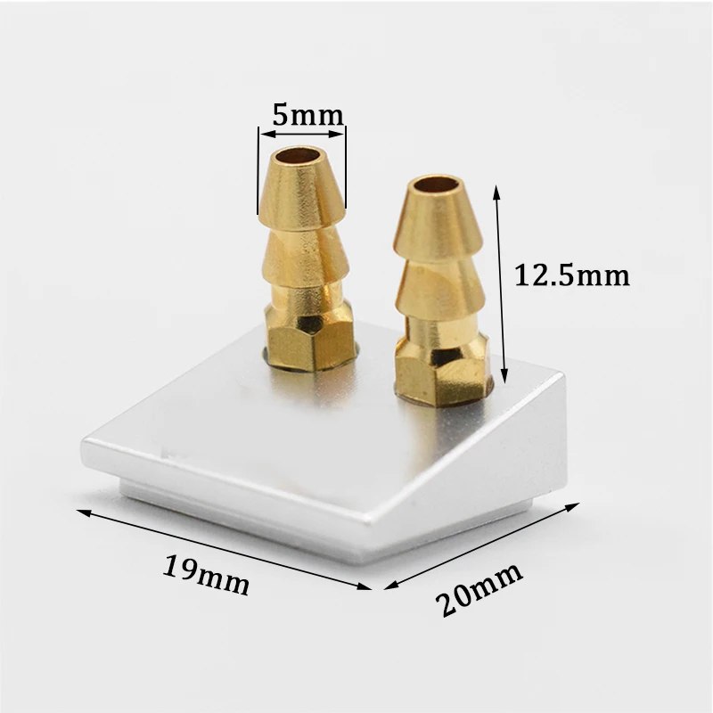 2 шт медная насадка с металли