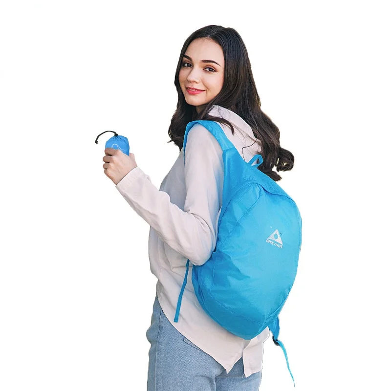 

Skin Bag Ultra Light Portable Foldable Travel Backpack Female Hiking Nylon Waterproof Leisure Sports Backpack Male