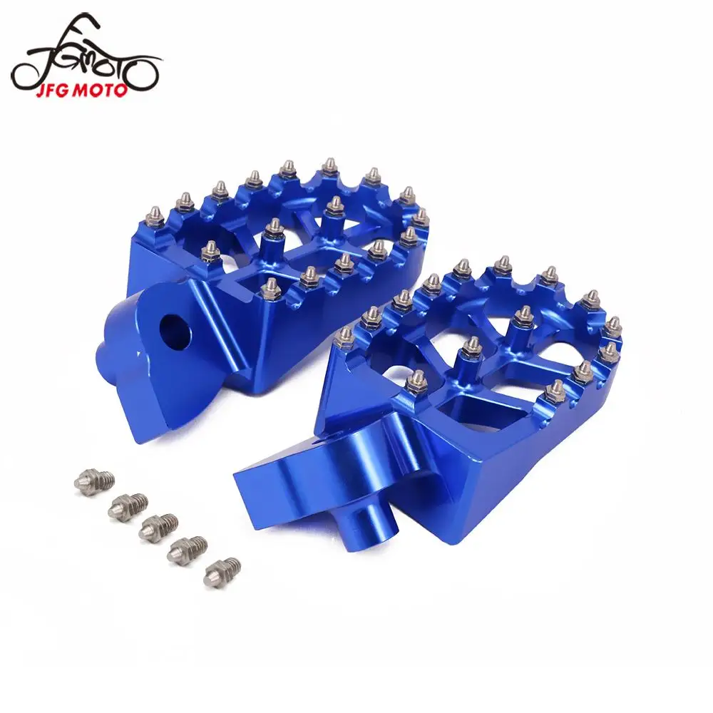 Подножки для мотоцикла с ЧПУ колышки ног CR50 CR65 CR125 WR125 CR150 CR250 WR250 TC250 TE250 TXC250 WR300 TE310