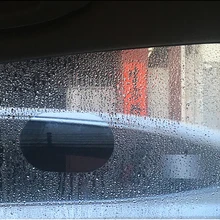 4 шт. пленка на зеркало заднего вида автомобиля Антибликовая противотуманная непромокаемая водонепроницаемая защита Новое и высокое качество