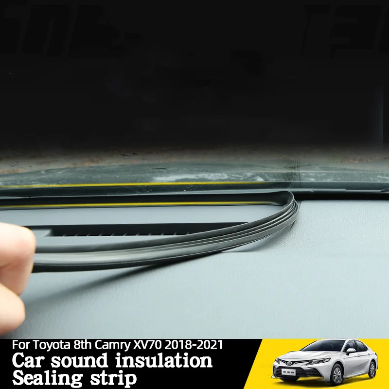 

Soundproof Strip For Toyota 8th Camry XV70 2018-2021 Dashboard Anti-Collision Tape Noise Reduction Protective Accessories