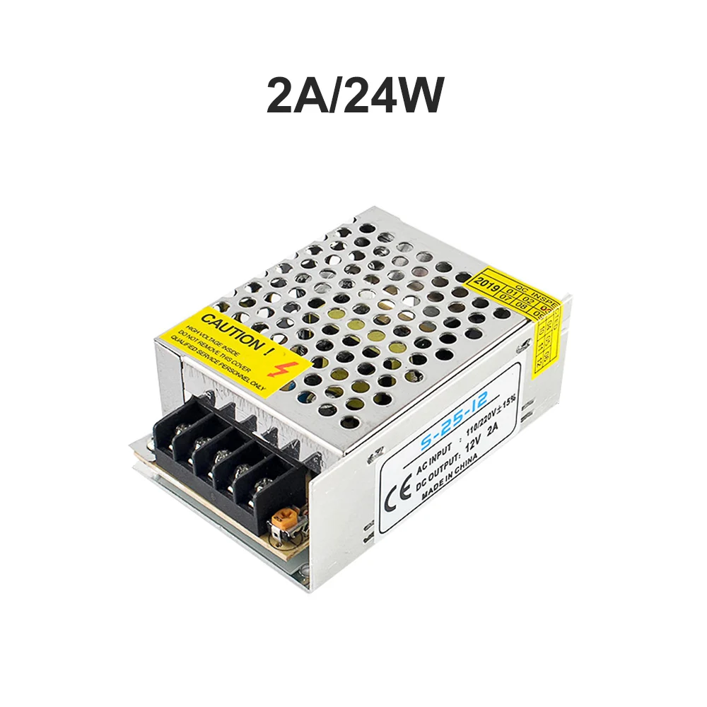 DIDIHOU DC 12V светильник ing трансформаторы импульсный источник питания Модуль Драйвер адаптер светодиодные ленты светильник - Цвет: 12V 2A