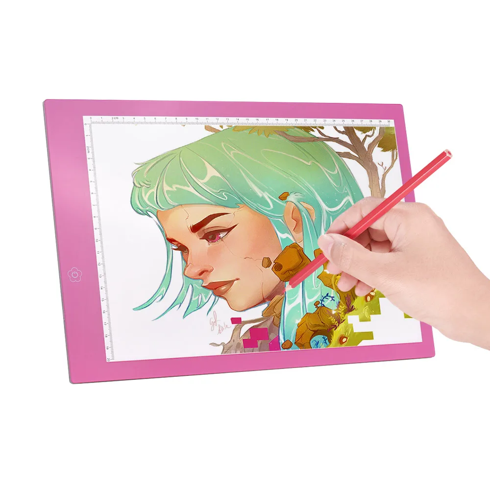 Ультратонкий Светодиодный лайтбокс формата А4 доска для рисования трассировки