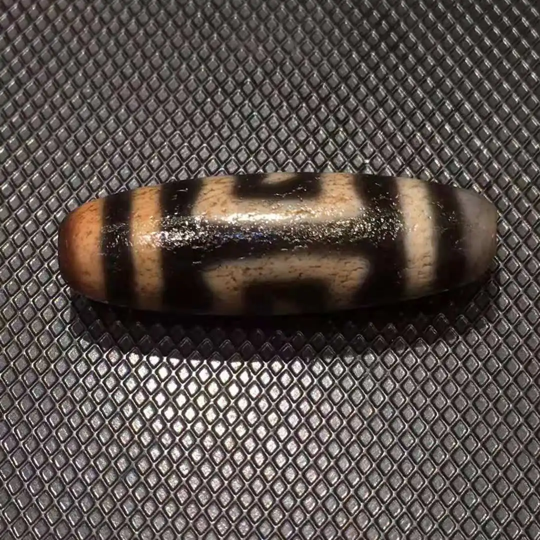 

202102 Natural Roc Bird Dzi Beads Tibet 925 sterling silver inlay grease luster bright Collectibles sieraden edelsteen bizuteria