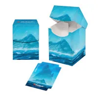 islandunstable Ультра про 100 карт колода коробка цветная доска игры карты TCG колода чехол для магических карт MGT/Pkm/YGO/сбор игр - Цвет: islandunstable