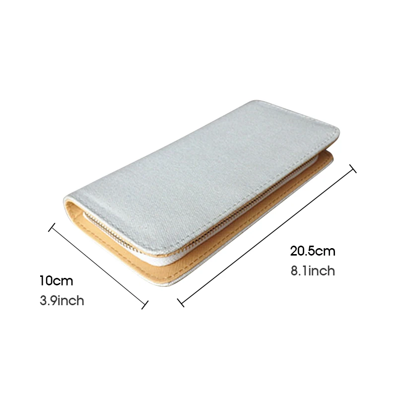 

Women Wallet Hand Painting Bamboo Chinese National Style Retro Long Zipper Coin Purses Casual Clutch Wallet Female Card Holder