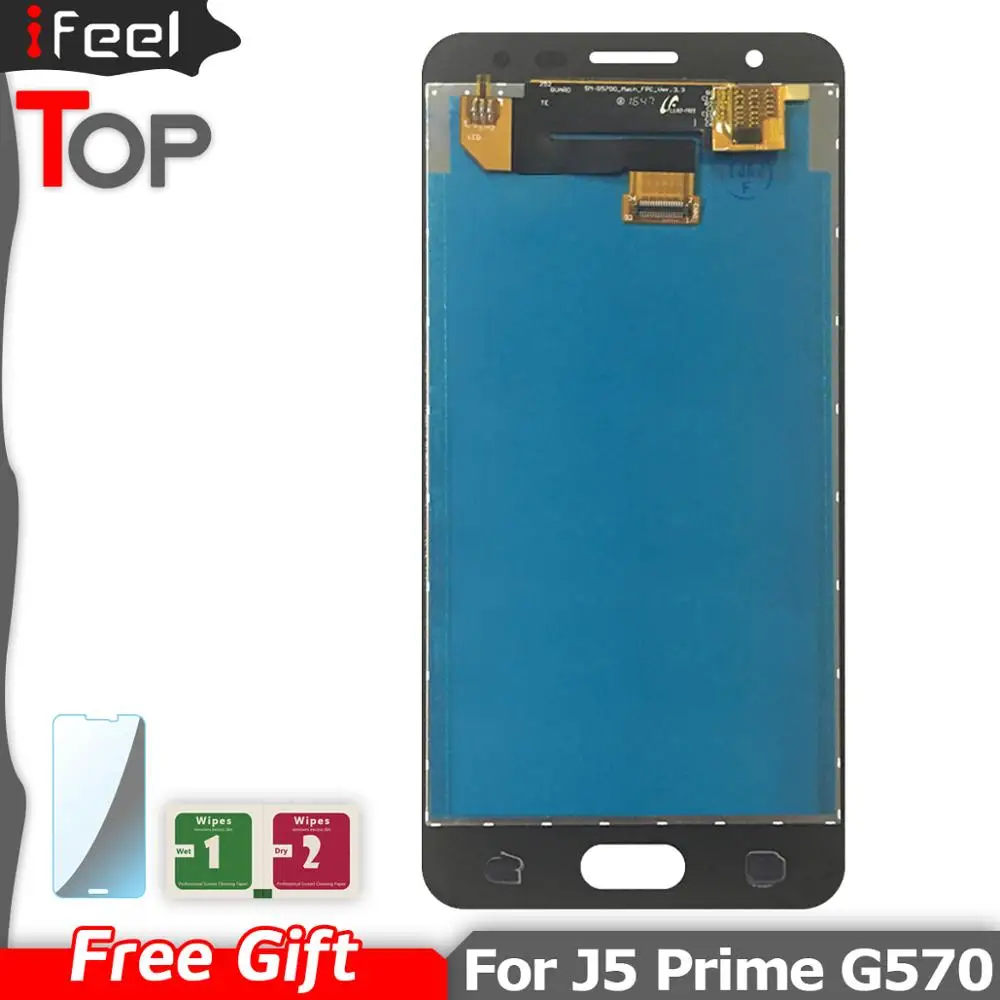 ЖК дисплей 5 0 ''для Samsung Galaxy J5 Prime G570 G570F с сенсорным экраном и дигитайзером в
