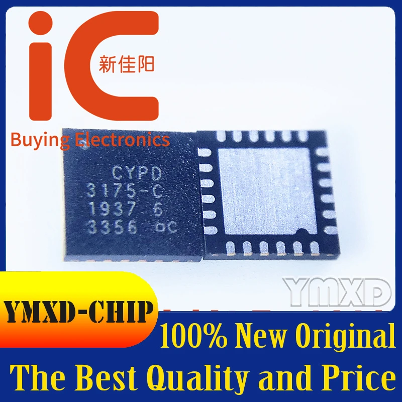 

5 шт./лот новый оригинальный CYPD3175-24LQXQ CYPD3175 пакет QFN-24 в наличии