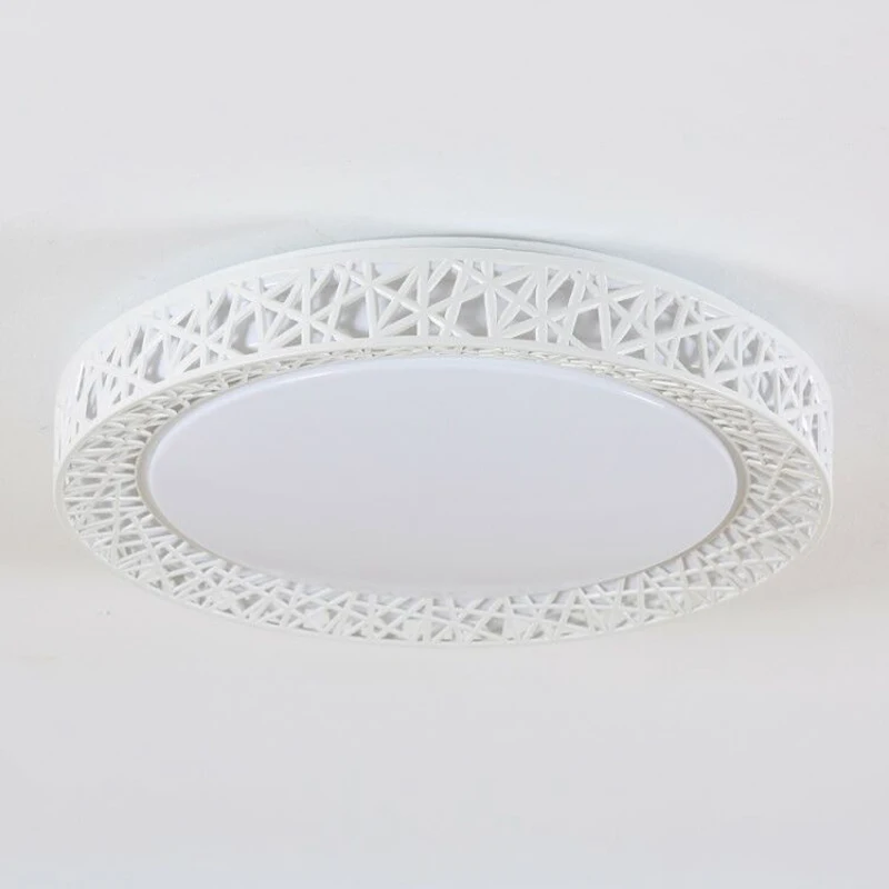

Led LED Ceiling Light Bird Nest Round Lamp Modern Fixtures For Living Room Bedroom Kitchen LO88