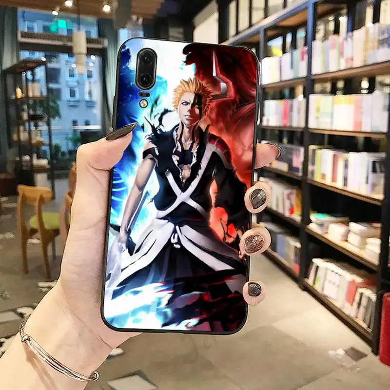 

Anime BLEACH ichigo cool boy Phone Case For Huawei honor Mate P 10 20 30 40 Pro 10i 9 10 20 8 x Lite