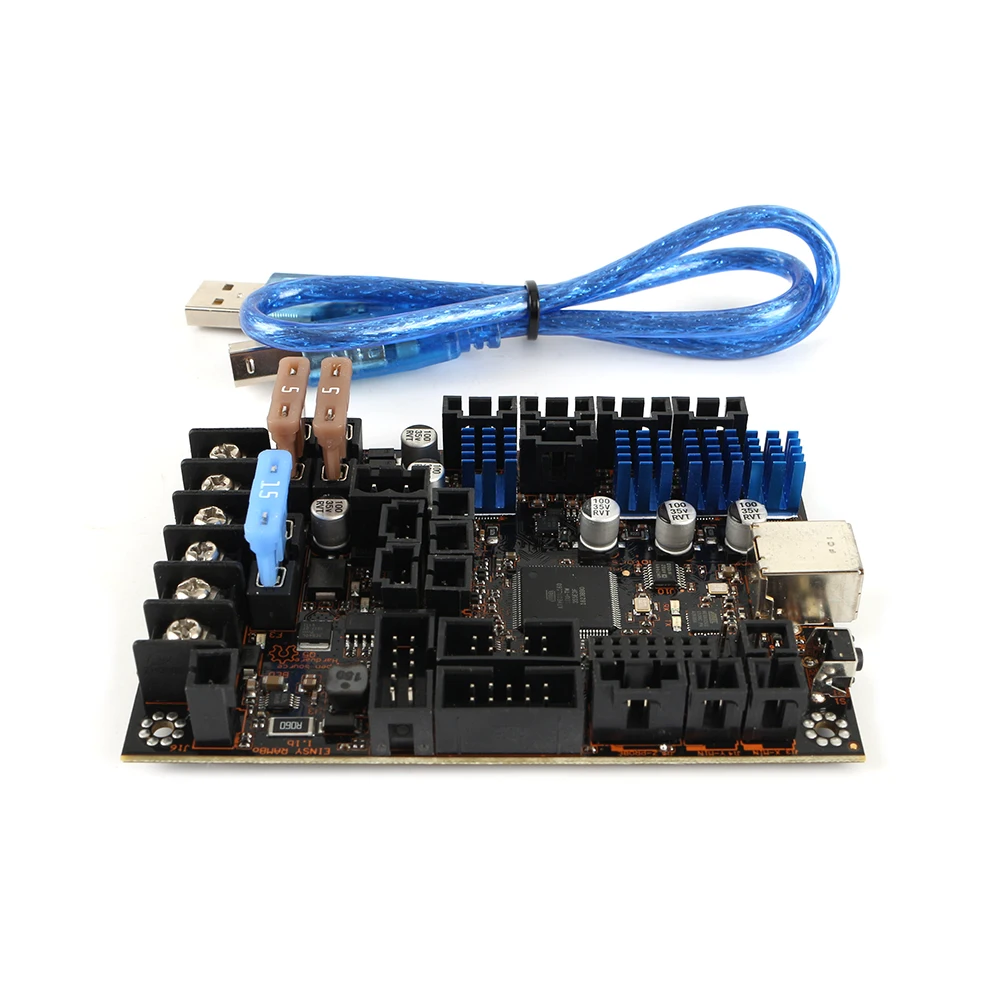 EinsyRambo 1.1b материнская плата Einsy Rambo для Prusa i3 MK3 MK3S с TMC2130 Шаговые драйверы SPI управление 4 Mosfet переключаемые выходы