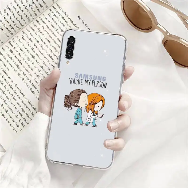 

Medicine Doctor Nurse Phone Case Transparent For Samsung Galaxy A71 A21s S8 S9 S10 plus note 20 ultra