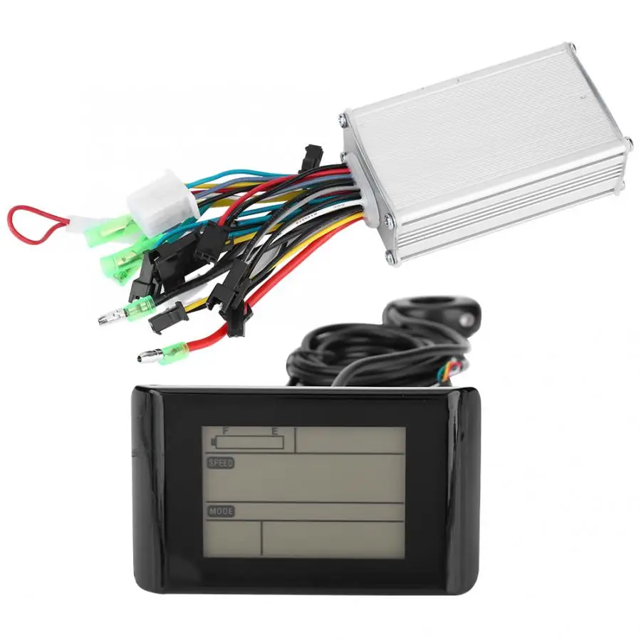 Комплект бесщеточного контроллера 24V36V48V 250W для электровелосипеда скутера