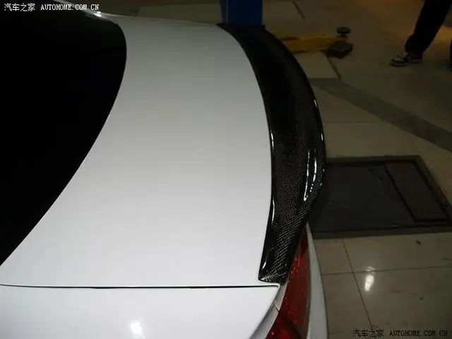 Стильный Автомобильный задний спойлер из углеродного волокна A4 B8 CA для Audi 2009-2012 |