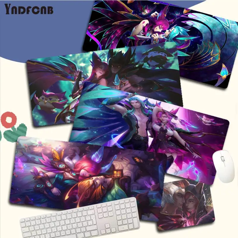 

Ahri Star Guardian Xayah League of Legends Mouse Desktop Mousepad Size for Deak Mat for overwatch/cs go/world of warcraft
