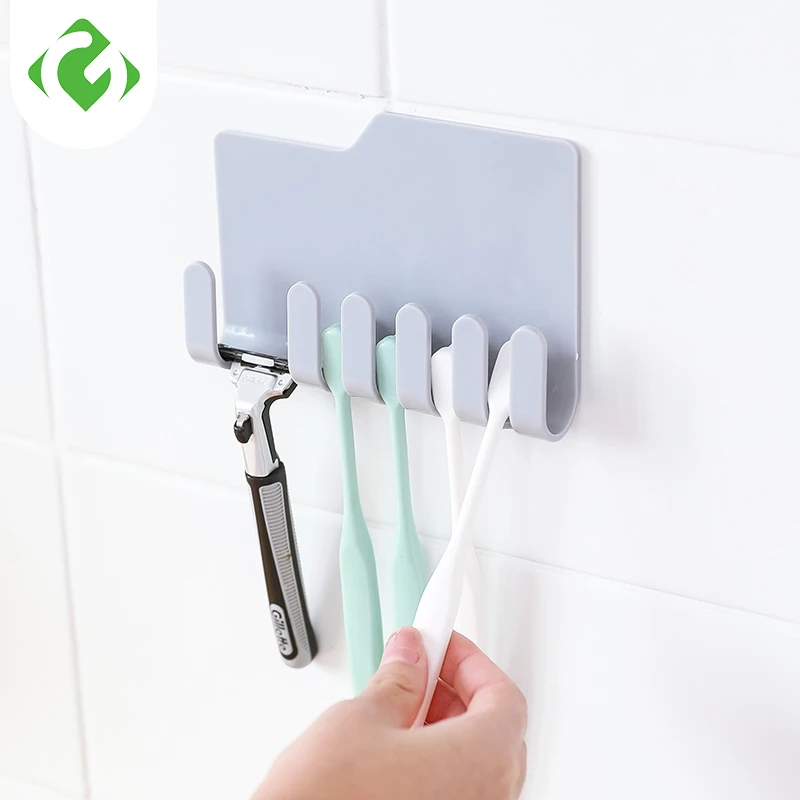

Punch Free Wall Mounted Organizer Storage Box Remote Control Mounted Mobile Phone Plug Wall Holder Charging Multifunction hook