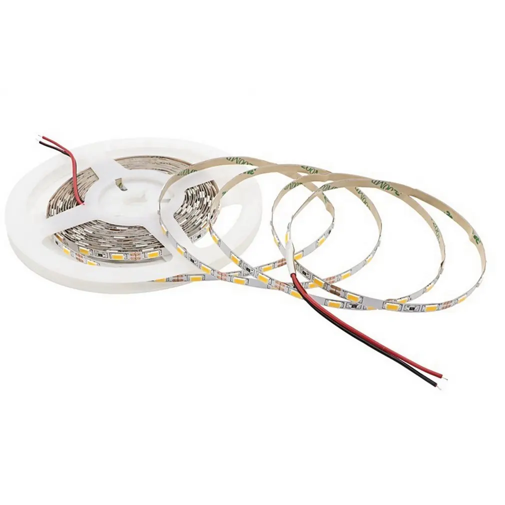 Ультра-яркая 5 м Светодиодная лента Dc12v гибкая 5m-dc12v-300 * 5630smd белая доска ширина мм
