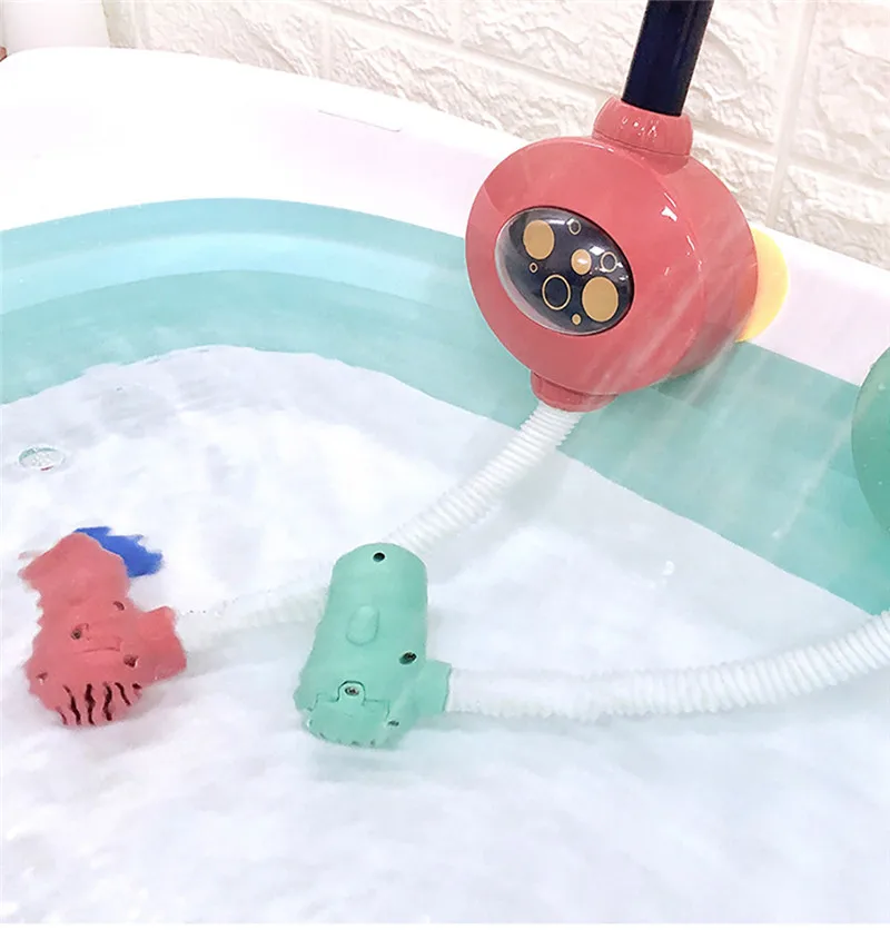 Детская забавная игрушка для ванной с водой душ подсолнухом электрические