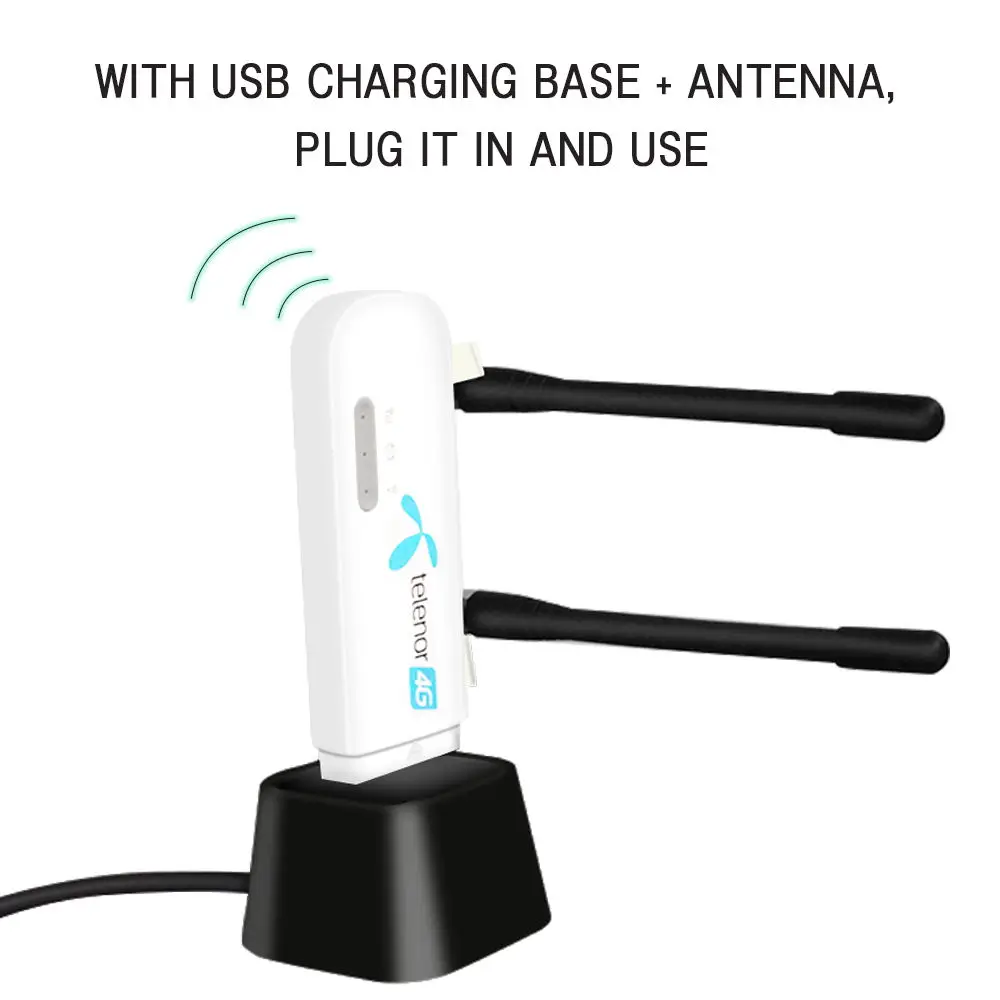Разблокированный huawei E8372 E8372h-153 4g usb модем wifi 150 Мбит/с 2 шт 4 г Антенна и зарядная станция