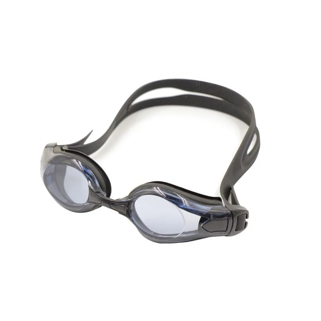 Профессиональные силиконовые очки для плавания незапотевающие УФ с заглушкой