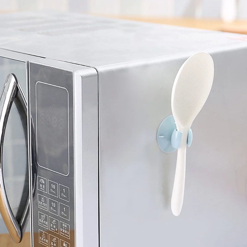 Rice Cooker Spoon Holder Hook Kitchen Organizer Tool Storage Rack Gadget Suction JJJSN11353 | Дом и сад